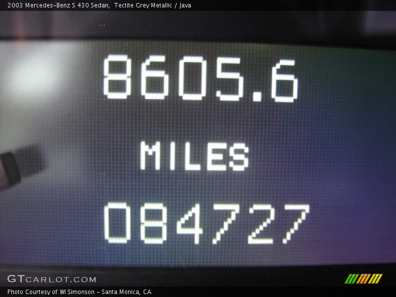 Tectite Grey Metallic / Java 2003 Mercedes-Benz S 430 Sedan