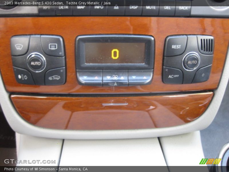 Tectite Grey Metallic / Java 2003 Mercedes-Benz S 430 Sedan