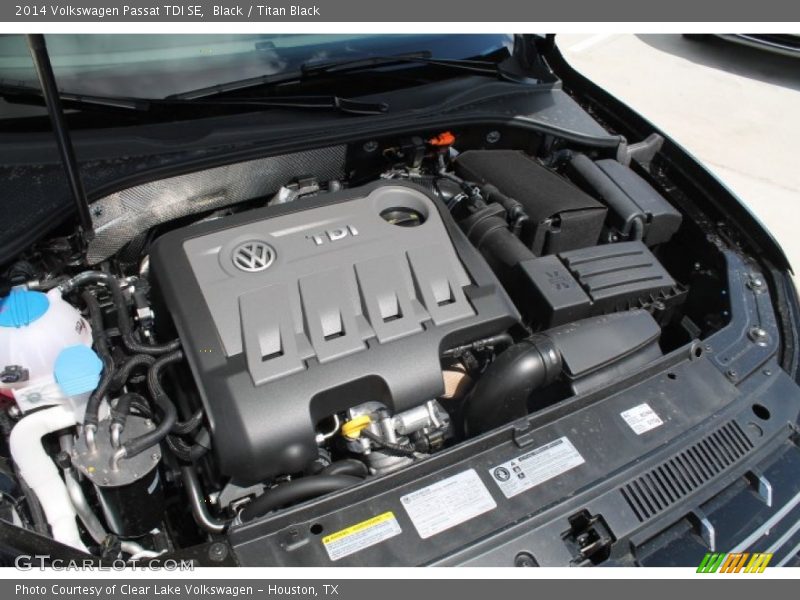 Black / Titan Black 2014 Volkswagen Passat TDI SE