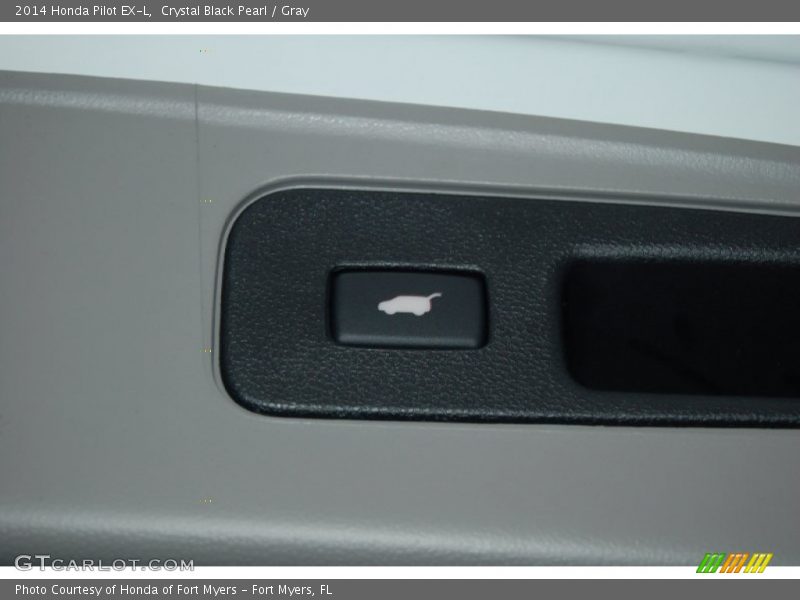 Crystal Black Pearl / Gray 2014 Honda Pilot EX-L