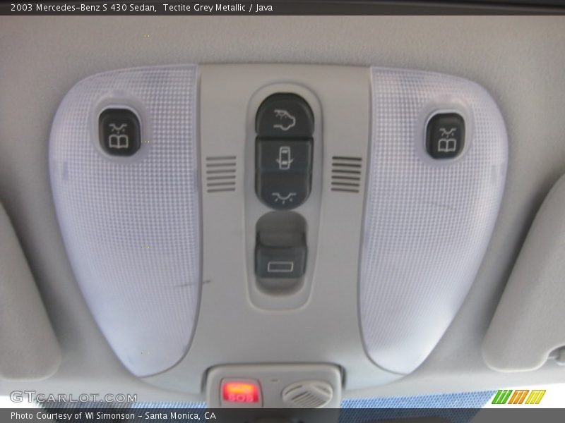 Tectite Grey Metallic / Java 2003 Mercedes-Benz S 430 Sedan