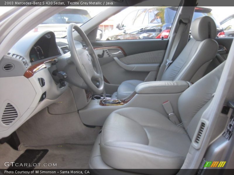 Tectite Grey Metallic / Java 2003 Mercedes-Benz S 430 Sedan