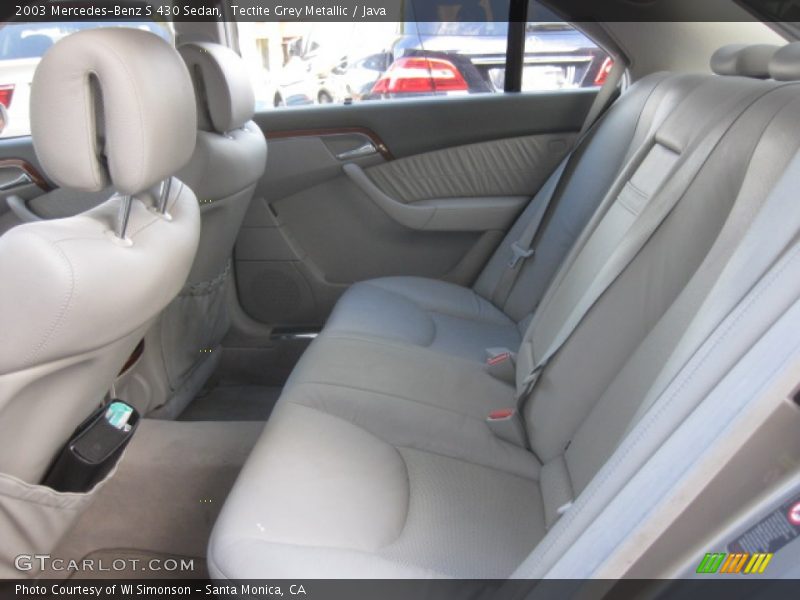 Tectite Grey Metallic / Java 2003 Mercedes-Benz S 430 Sedan