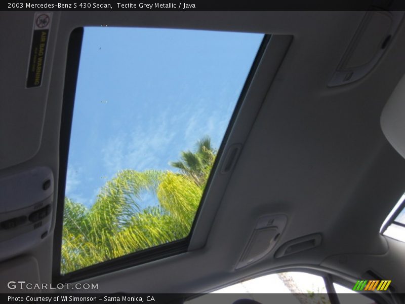 Tectite Grey Metallic / Java 2003 Mercedes-Benz S 430 Sedan