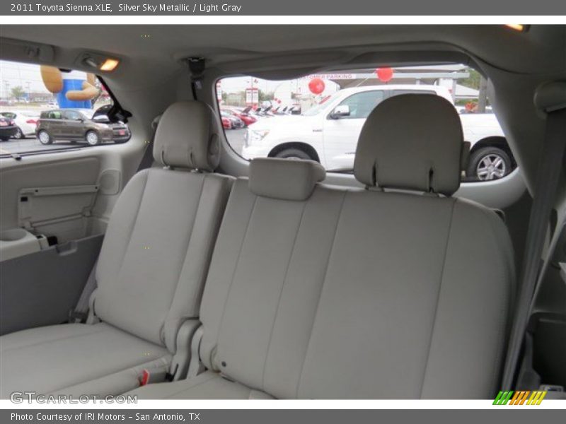 Silver Sky Metallic / Light Gray 2011 Toyota Sienna XLE