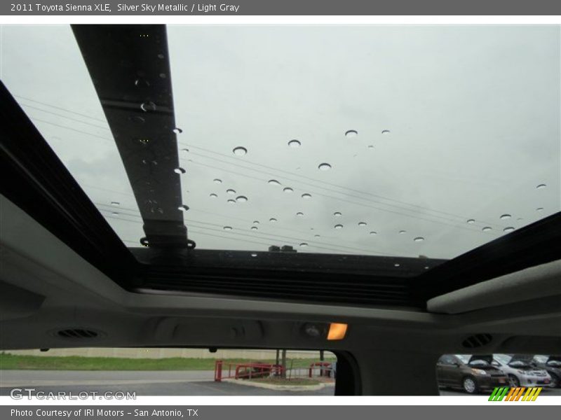 Silver Sky Metallic / Light Gray 2011 Toyota Sienna XLE