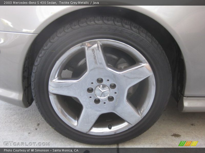Tectite Grey Metallic / Java 2003 Mercedes-Benz S 430 Sedan