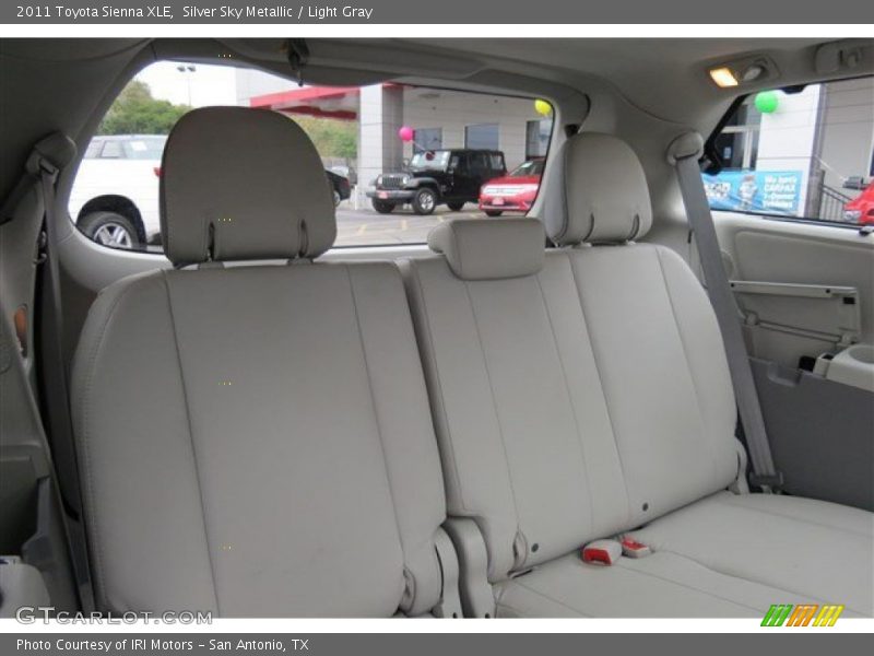 Silver Sky Metallic / Light Gray 2011 Toyota Sienna XLE