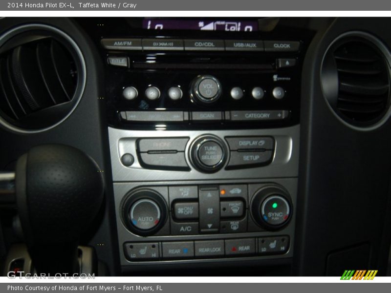 Taffeta White / Gray 2014 Honda Pilot EX-L