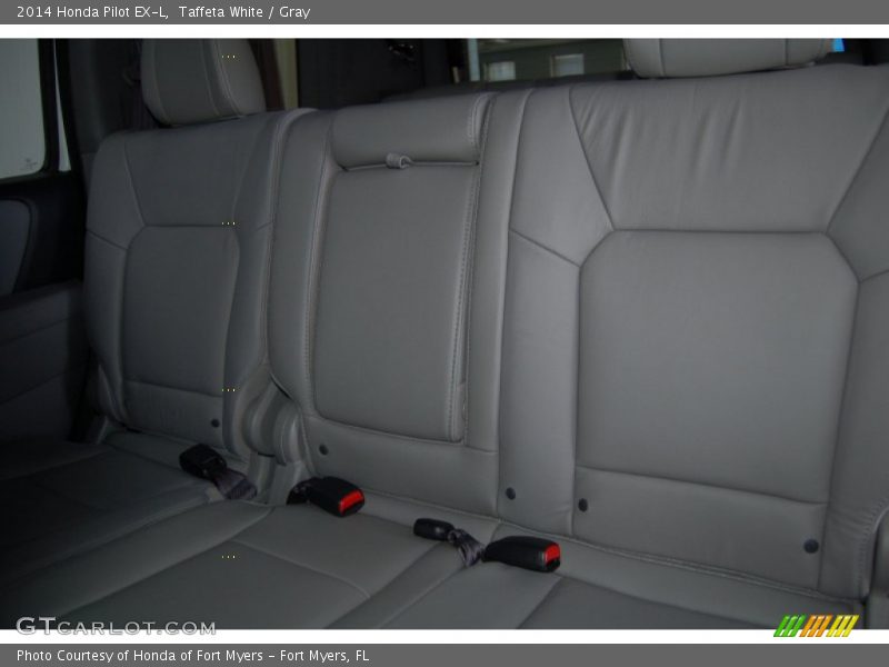 Taffeta White / Gray 2014 Honda Pilot EX-L