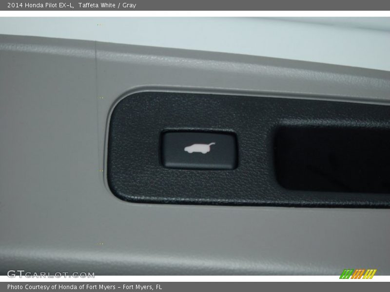 Taffeta White / Gray 2014 Honda Pilot EX-L