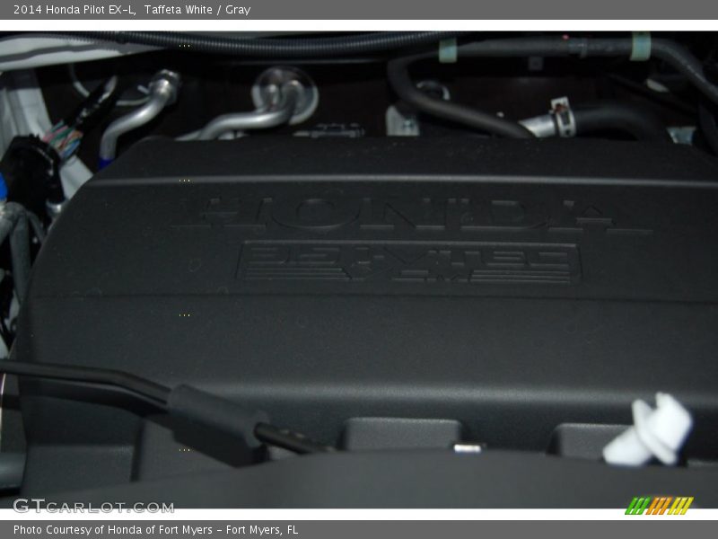 Taffeta White / Gray 2014 Honda Pilot EX-L