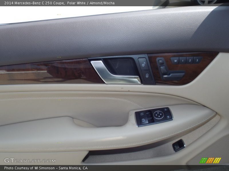 Polar White / Almond/Mocha 2014 Mercedes-Benz C 250 Coupe