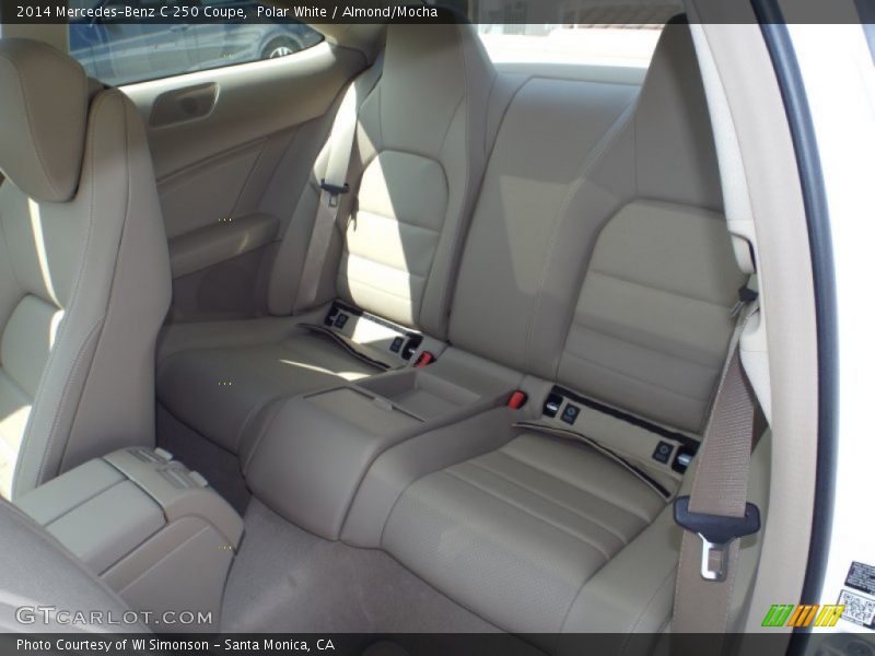 Polar White / Almond/Mocha 2014 Mercedes-Benz C 250 Coupe