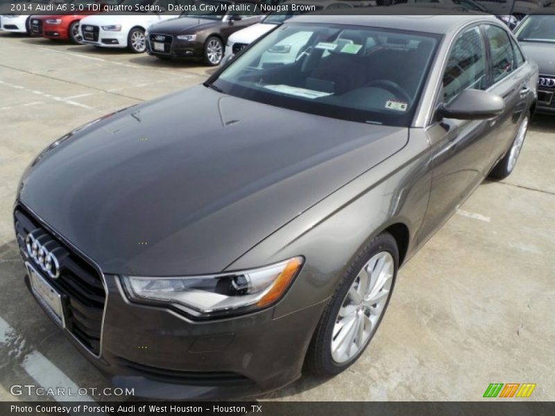 Front 3/4 View of 2014 A6 3.0 TDI quattro Sedan