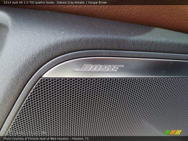 Dakota Gray Metallic / Nougat Brown 2014 Audi A6 3.0 TDI quattro Sedan