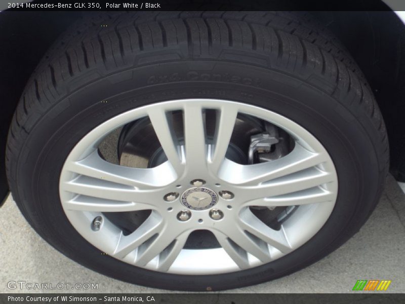 Polar White / Black 2014 Mercedes-Benz GLK 350
