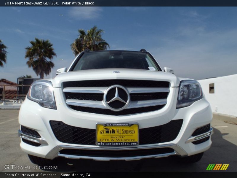 Polar White / Black 2014 Mercedes-Benz GLK 350