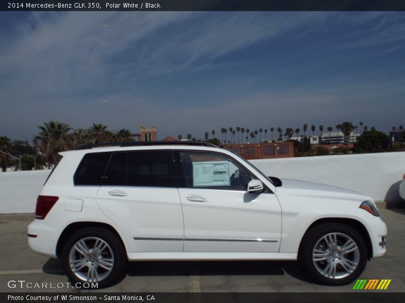 Polar White / Black 2014 Mercedes-Benz GLK 350
