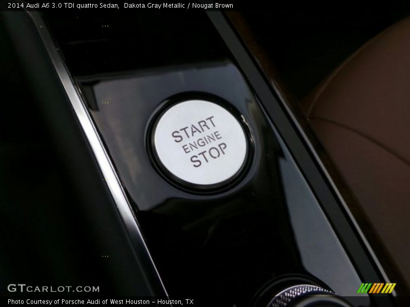 Dakota Gray Metallic / Nougat Brown 2014 Audi A6 3.0 TDI quattro Sedan