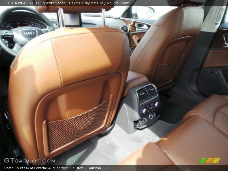 Dakota Gray Metallic / Nougat Brown 2014 Audi A6 3.0 TDI quattro Sedan
