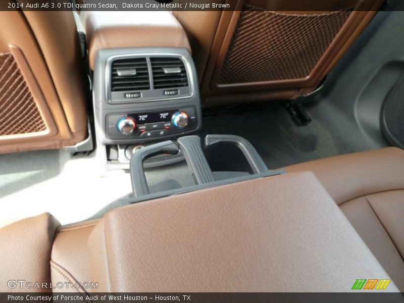 Dakota Gray Metallic / Nougat Brown 2014 Audi A6 3.0 TDI quattro Sedan