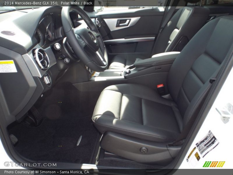 Polar White / Black 2014 Mercedes-Benz GLK 350