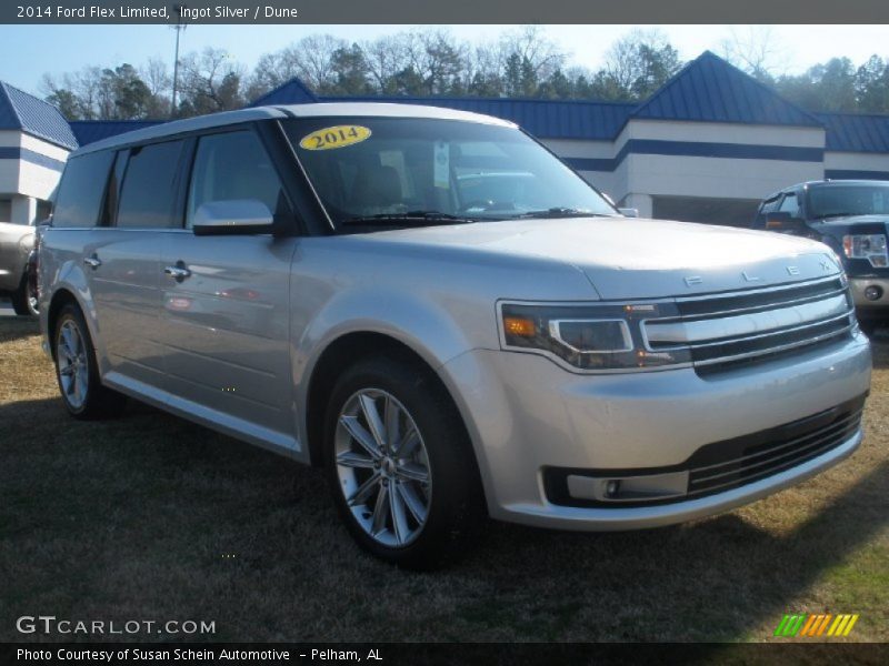 Ingot Silver / Dune 2014 Ford Flex Limited