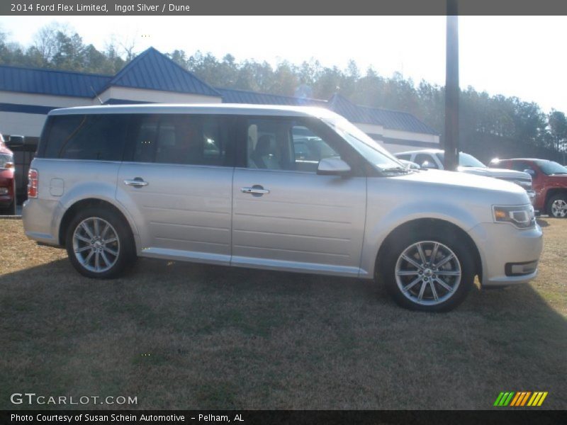 Ingot Silver / Dune 2014 Ford Flex Limited