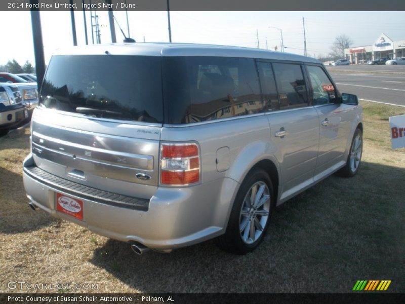 Ingot Silver / Dune 2014 Ford Flex Limited