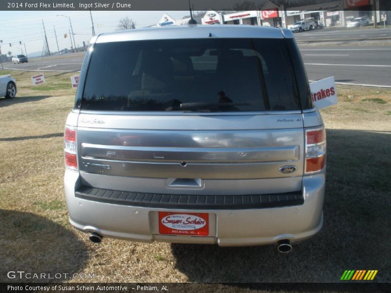 Ingot Silver / Dune 2014 Ford Flex Limited