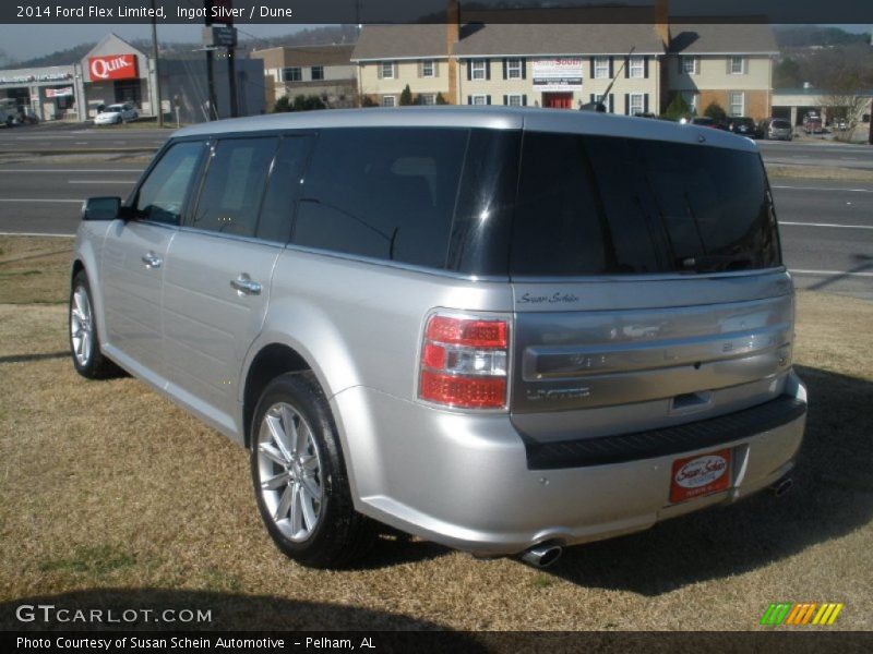 Ingot Silver / Dune 2014 Ford Flex Limited
