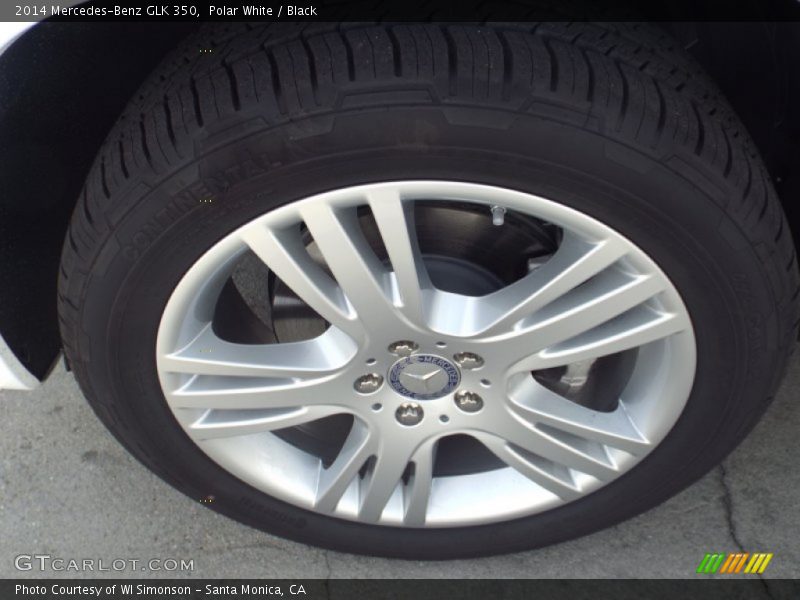 Polar White / Black 2014 Mercedes-Benz GLK 350