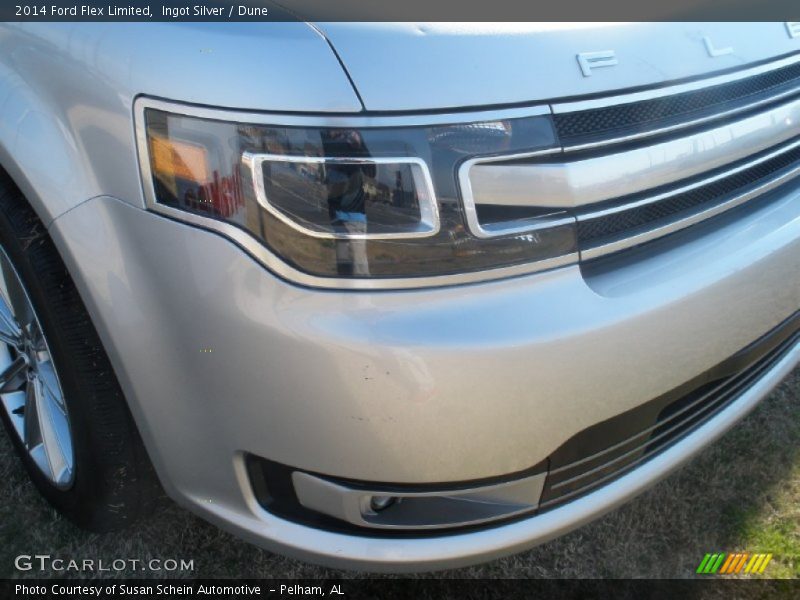 Ingot Silver / Dune 2014 Ford Flex Limited