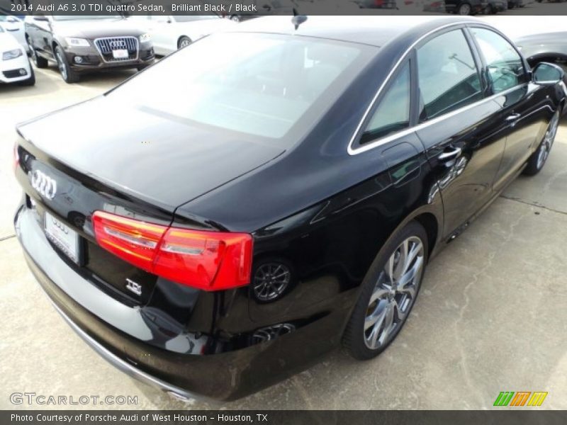 Brilliant Black / Black 2014 Audi A6 3.0 TDI quattro Sedan