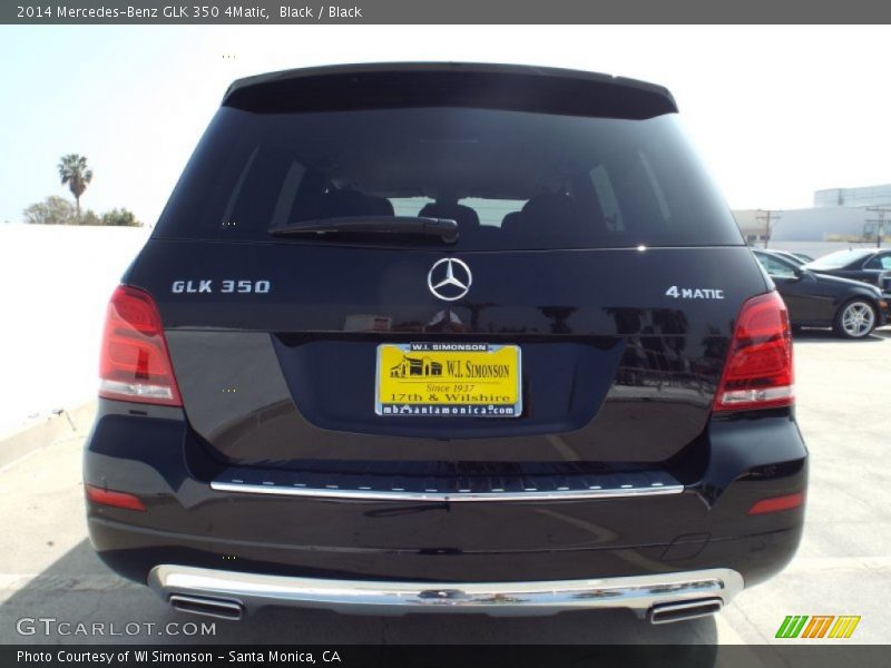 Black / Black 2014 Mercedes-Benz GLK 350 4Matic