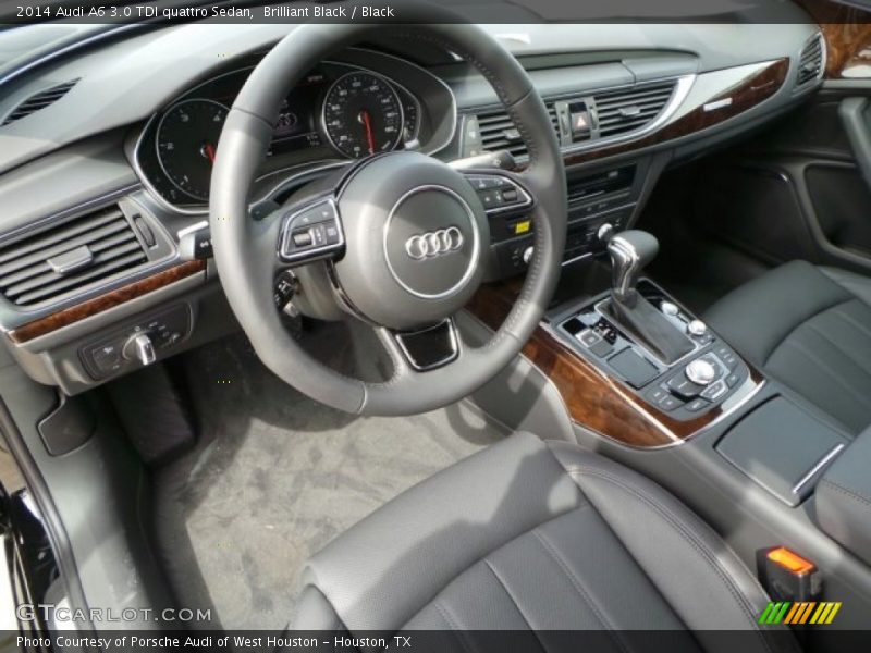  2014 A6 3.0 TDI quattro Sedan Black Interior