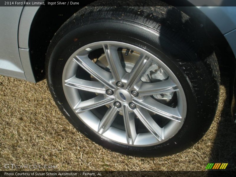 Ingot Silver / Dune 2014 Ford Flex Limited