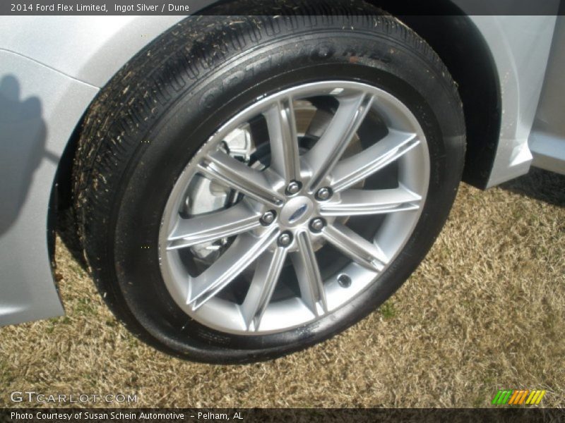 Ingot Silver / Dune 2014 Ford Flex Limited