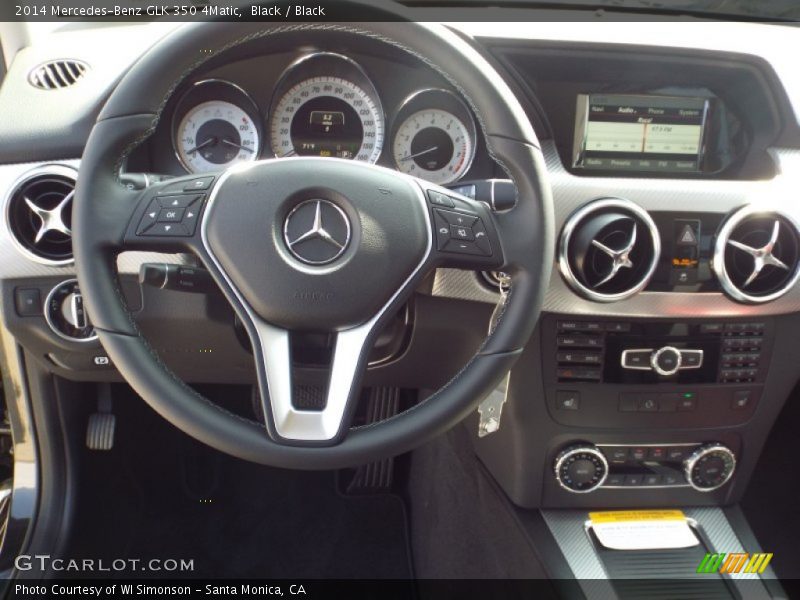 Black / Black 2014 Mercedes-Benz GLK 350 4Matic