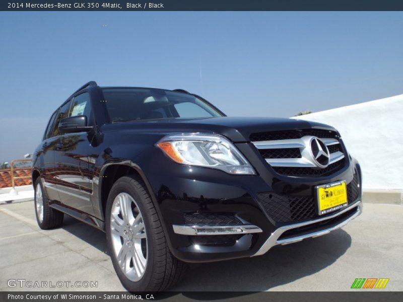 Black / Black 2014 Mercedes-Benz GLK 350 4Matic