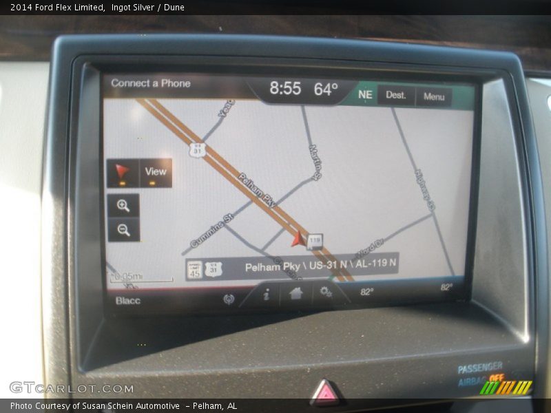 Ingot Silver / Dune 2014 Ford Flex Limited