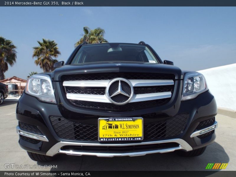 Black / Black 2014 Mercedes-Benz GLK 350
