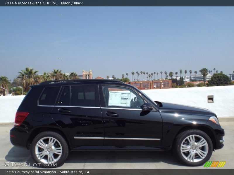 Black / Black 2014 Mercedes-Benz GLK 350