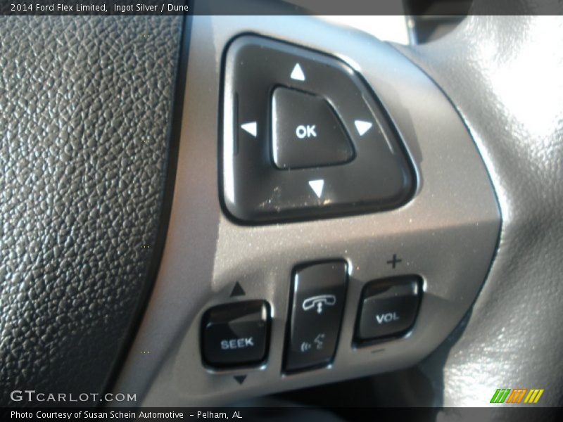 Ingot Silver / Dune 2014 Ford Flex Limited