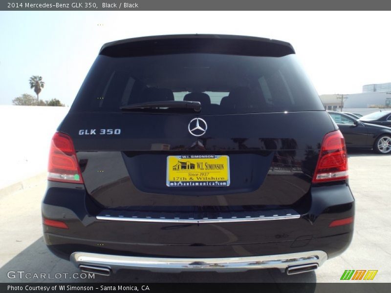 Black / Black 2014 Mercedes-Benz GLK 350