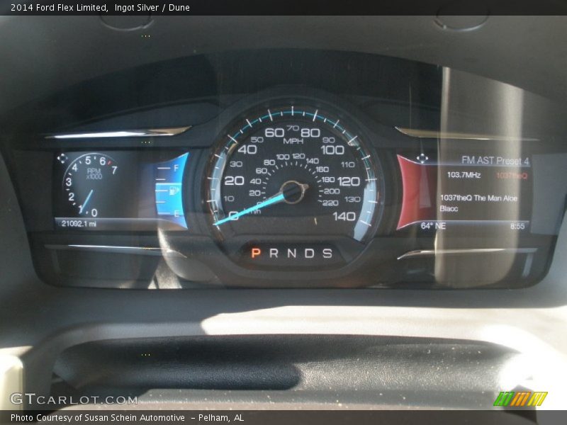 Ingot Silver / Dune 2014 Ford Flex Limited