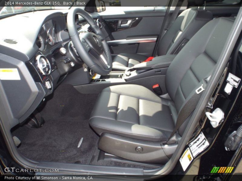 Black / Black 2014 Mercedes-Benz GLK 350