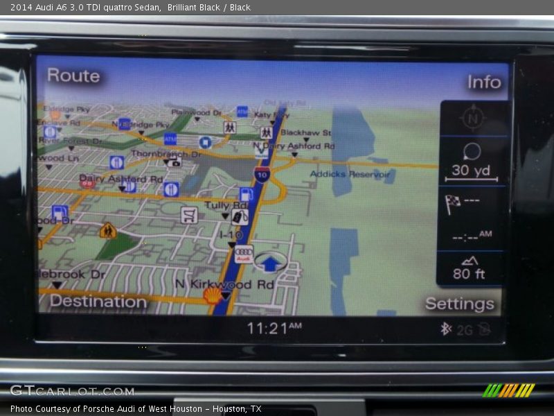 Navigation of 2014 A6 3.0 TDI quattro Sedan