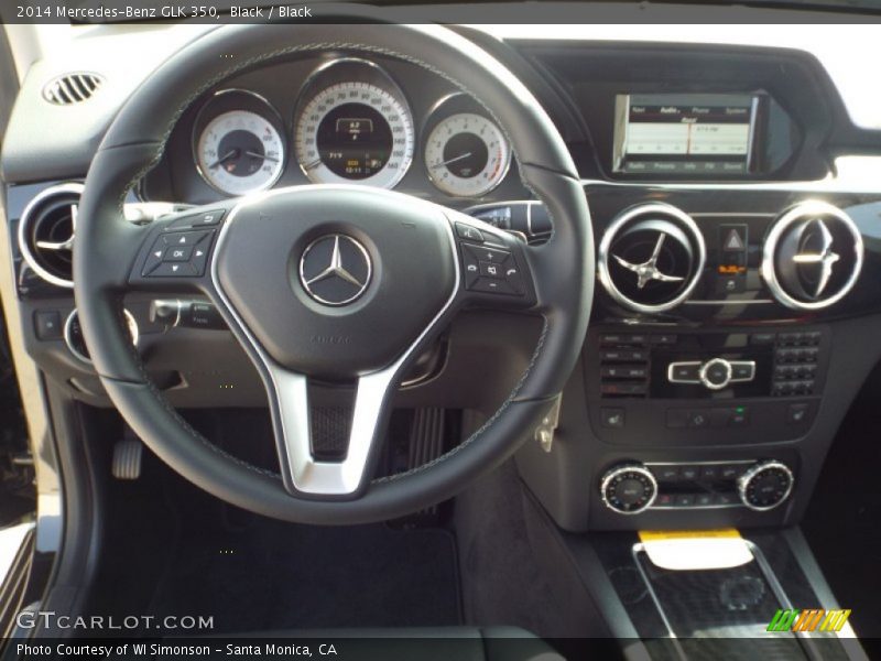 Black / Black 2014 Mercedes-Benz GLK 350